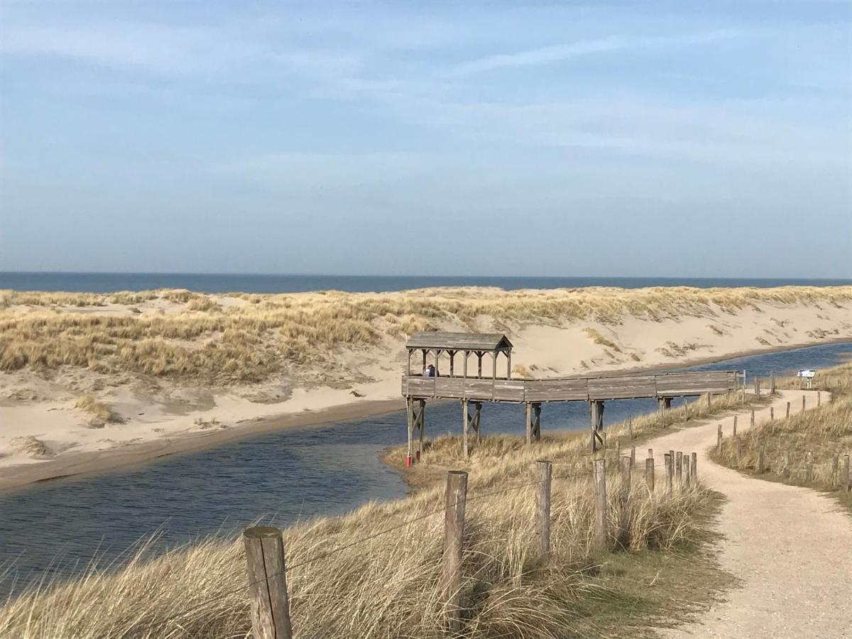 Strandhuis De Zeeparel Met Hottub Petten Eksteriør billede