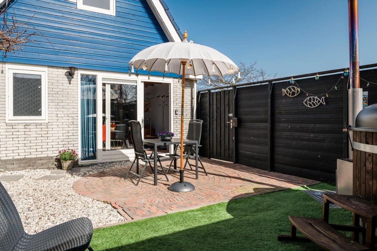 Strandhuis De Zeeparel Met Hottub Petten Eksteriør billede